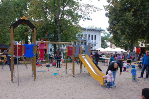 Familienhaus im Park